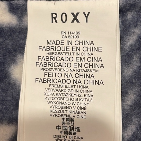 Roxy Knit Sweater Jacket Full Zip with Hood Dry Flight Technology Size Small - Picture 7 of 8